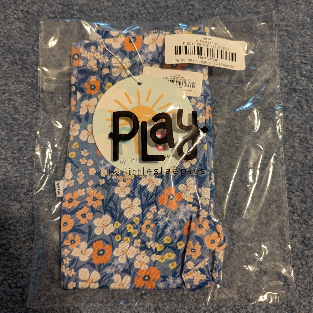 Little Sleepies Floral Leggings
